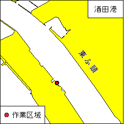 潜水作業（酒田港）