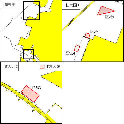 ケーソン据付工事等(酒田港)