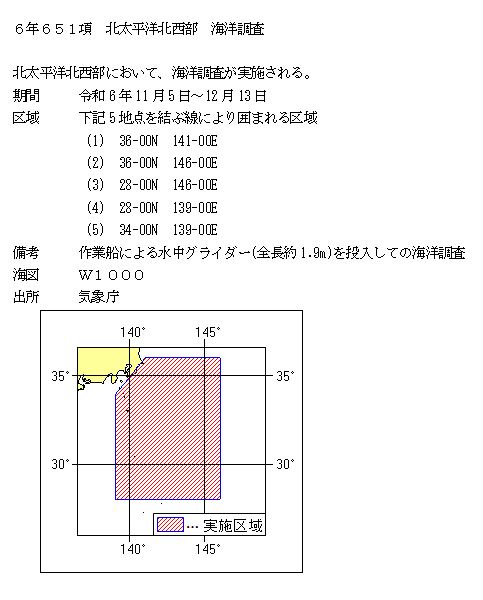 水路通報掲載内容