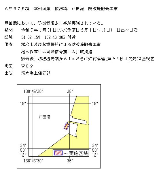 水路通報掲載内容