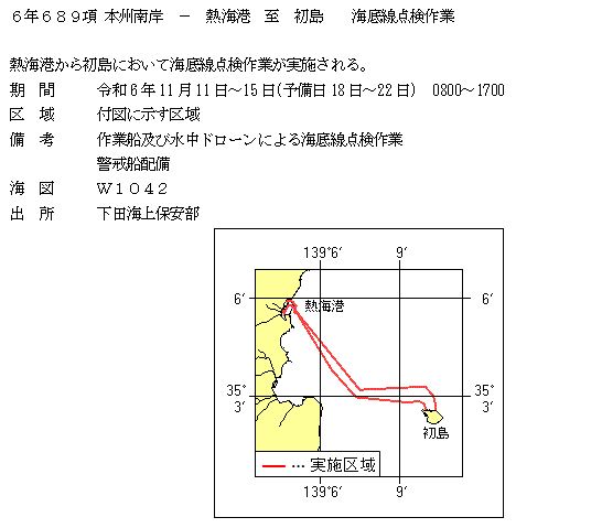 水路通報掲載内容