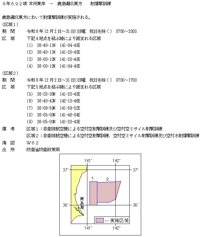 水路通報掲載内容