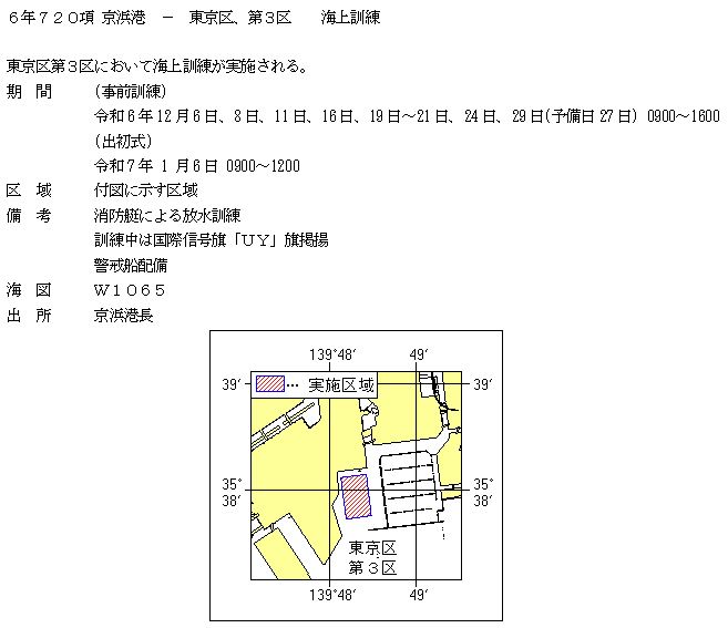 水路通報掲載内容