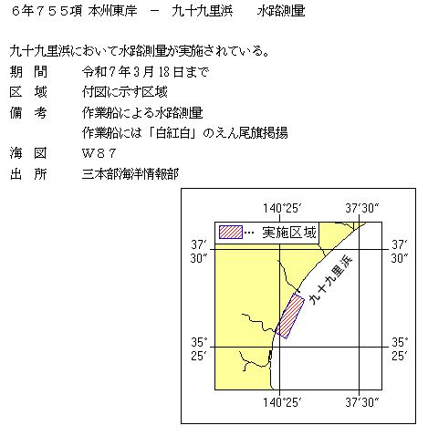 水路通報掲載内容