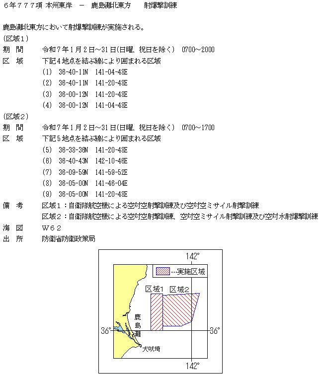 水路通報掲載内容