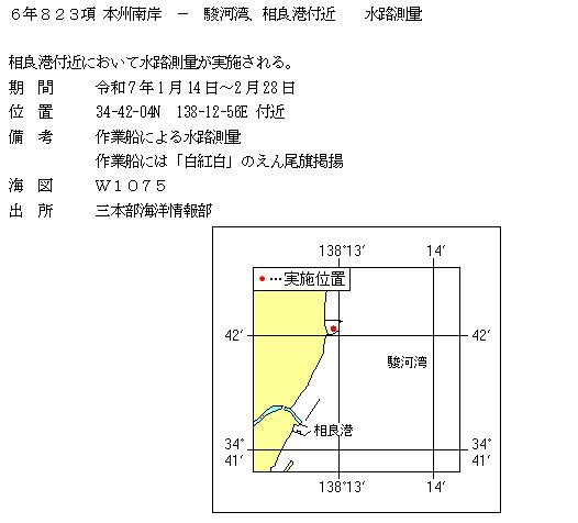 水路通報掲載内容