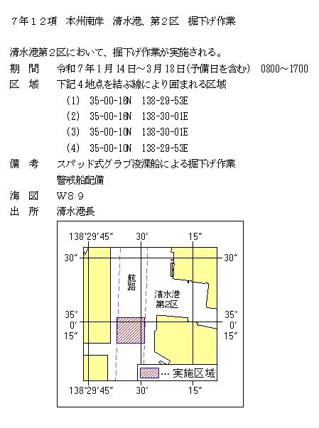 水路通報掲載内容