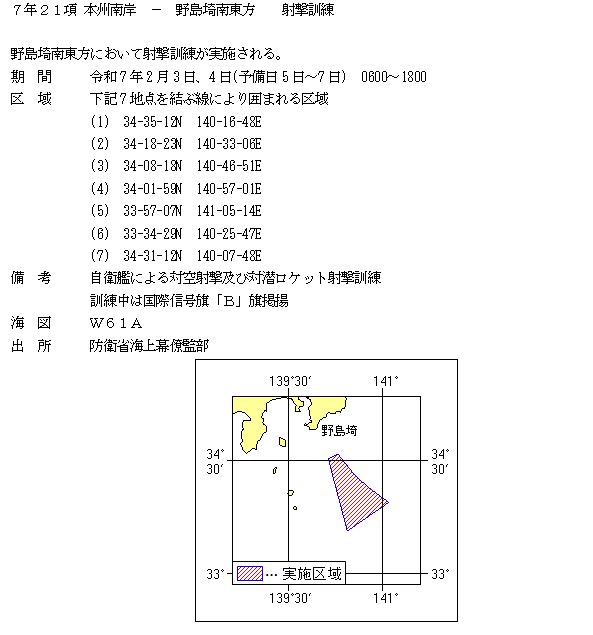 水路通報掲載内容