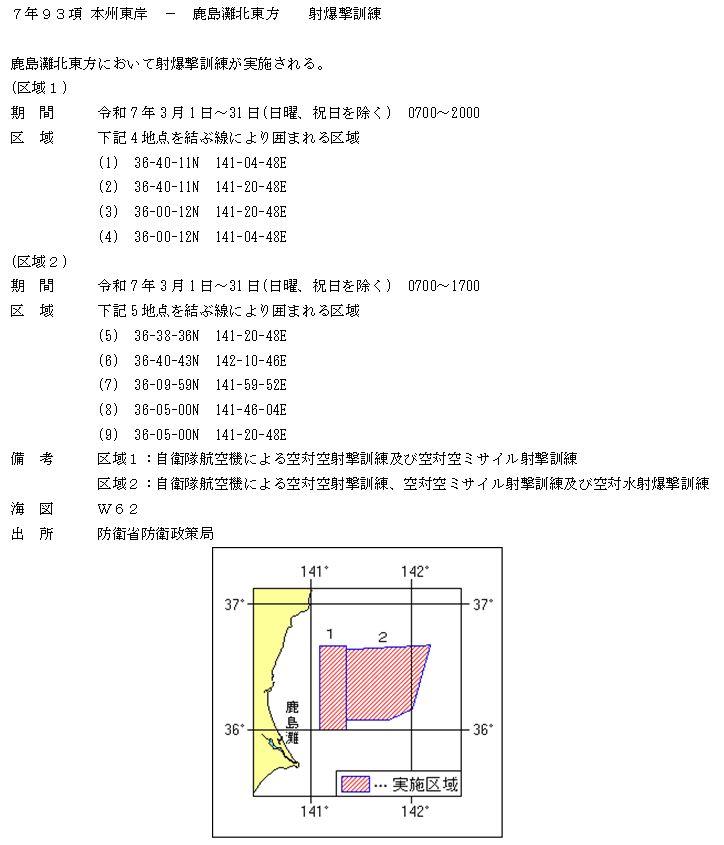 水路通報掲載内容