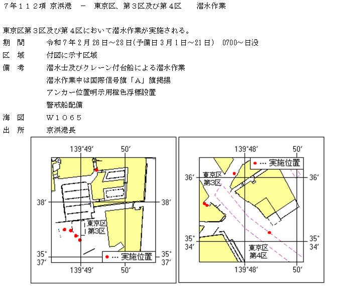 水路通報掲載内容