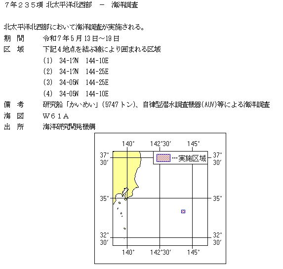 水路通報掲載内容