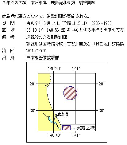 水路通報掲載内容