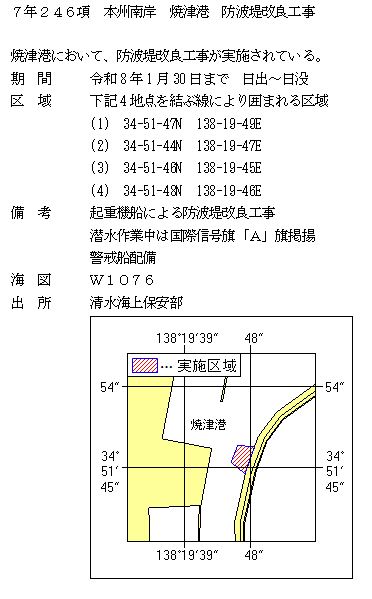 水路通報掲載内容