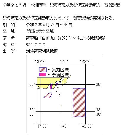 水路通報掲載内容