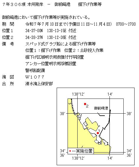 水路通報掲載内容
