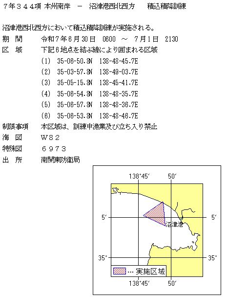 水路通報掲載内容