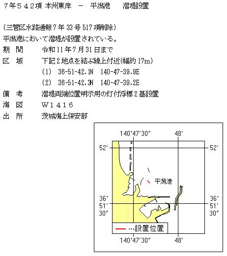 水路通報掲載内容