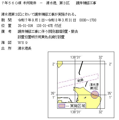 水路通報掲載内容