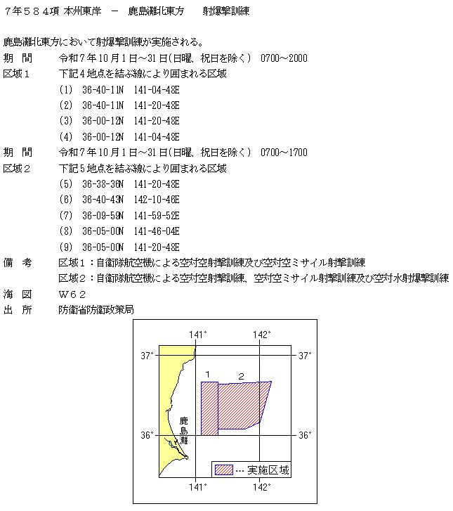 水路通報掲載内容