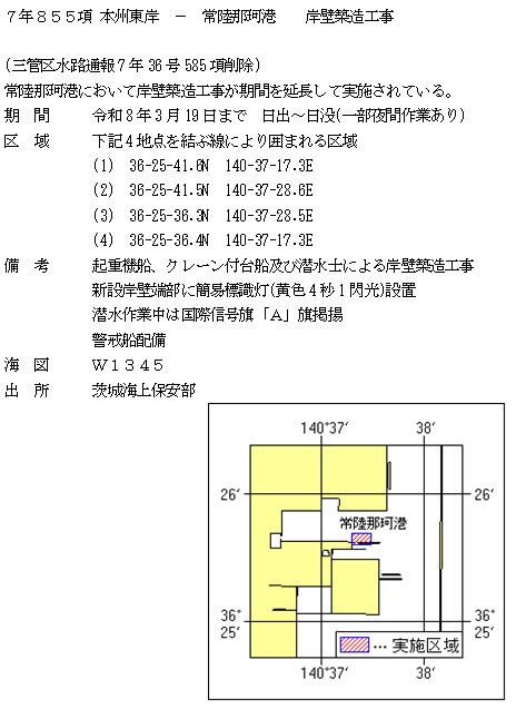 水路通報掲載内容