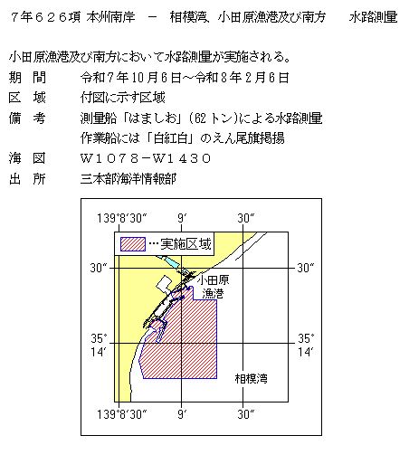 水路通報掲載内容