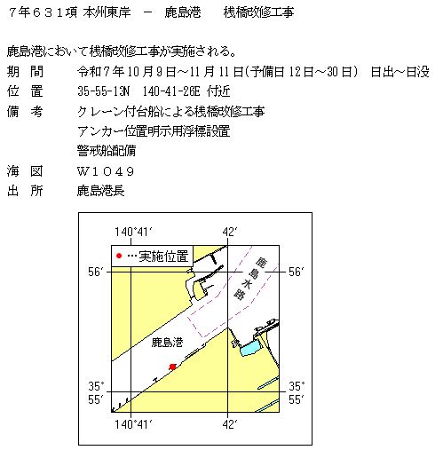 水路通報掲載内容