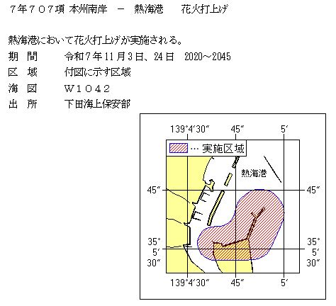 水路通報掲載内容