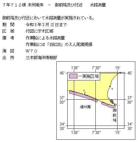 水路通報掲載内容