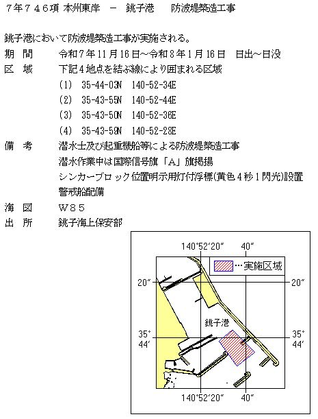 水路通報掲載内容