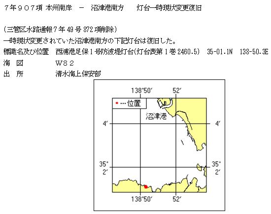 水路通報掲載内容