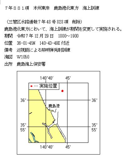 水路通報掲載内容