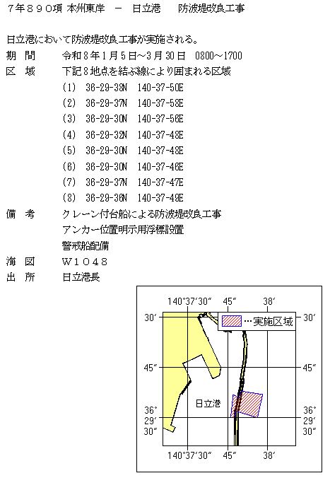水路通報掲載内容