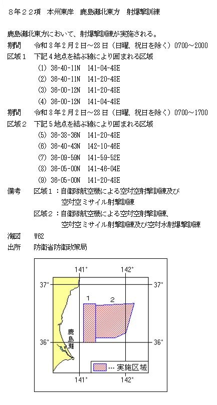 水路通報掲載内容