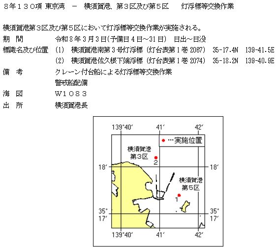 水路通報掲載内容