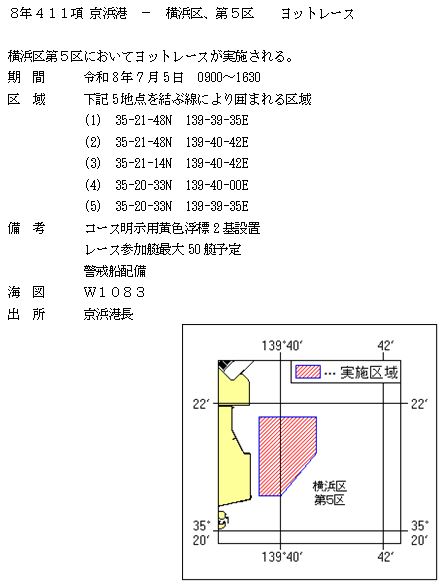 水路通報掲載内容