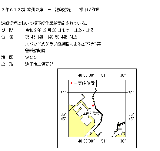 水路通報掲載内容