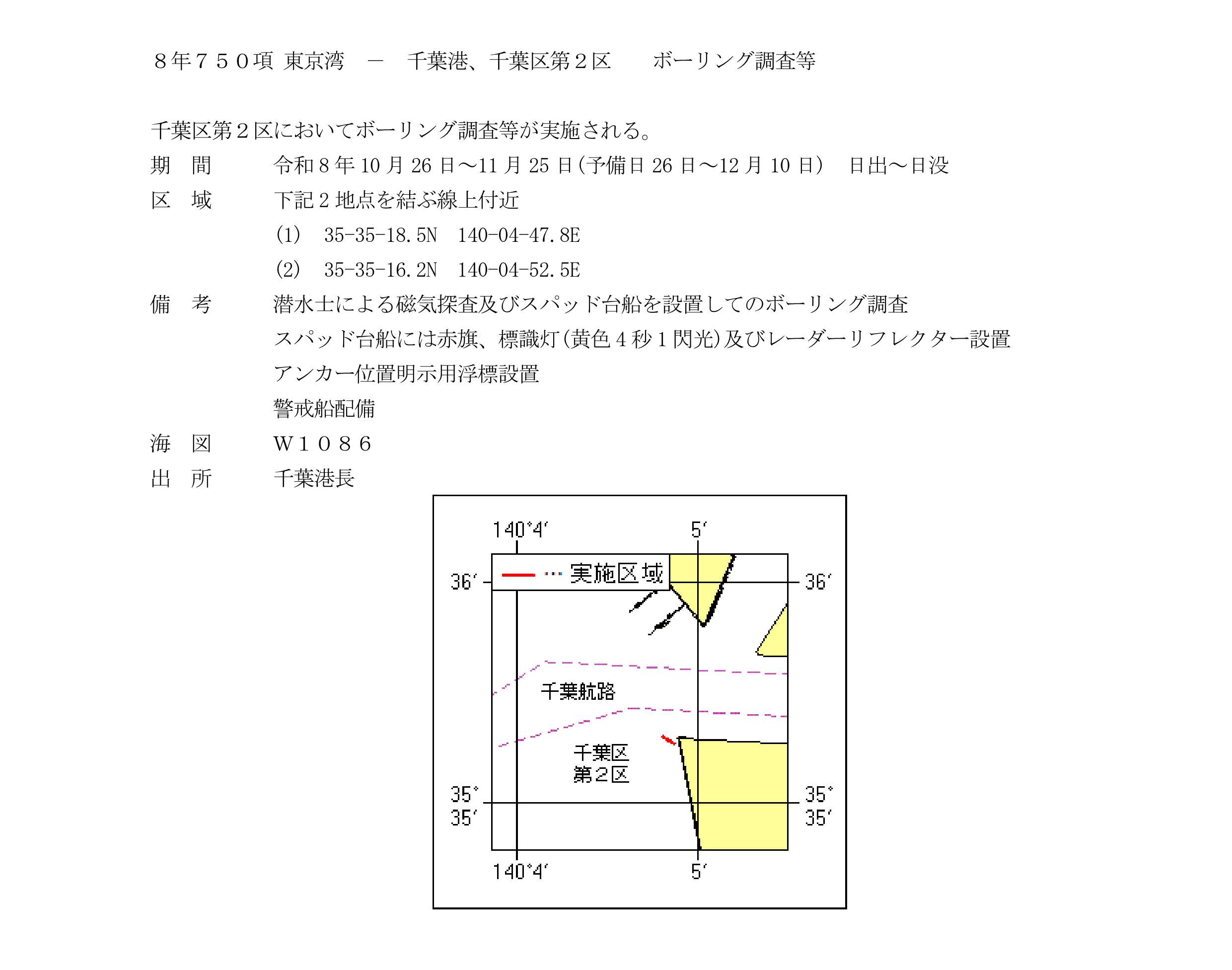 水路通報掲載内容