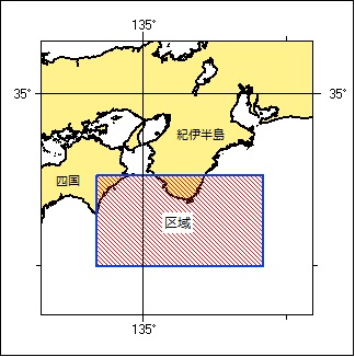 調査海域図