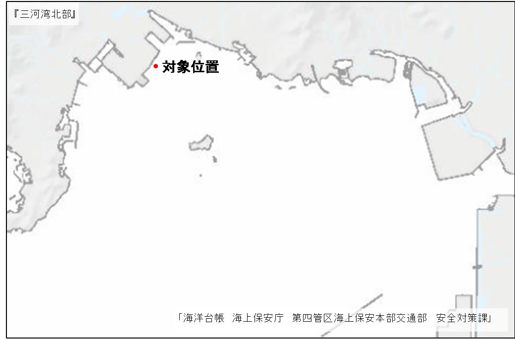 簡易灯浮標位置図