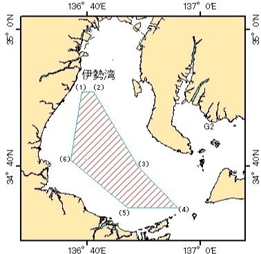 救難訓練海域図