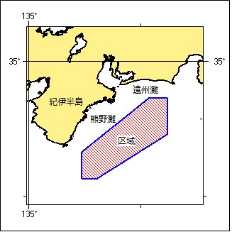 海洋調査海域図