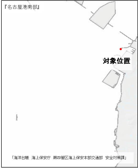 簡易灯浮標位置図