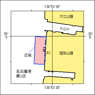 護岸改良工事位置図