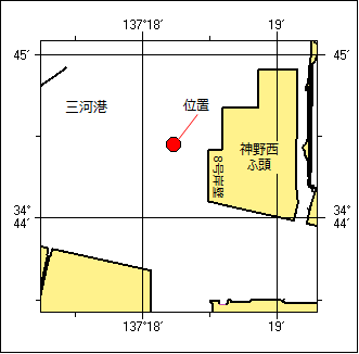 灯付浮標消灯位置図