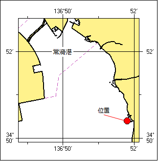 灯台現状変更位置図