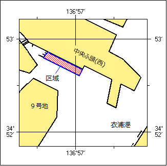 護岸築造工事位置図