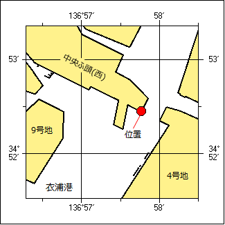 灯台現状変更位置図