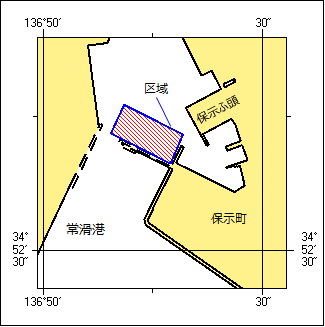 護岸改修工事位置図