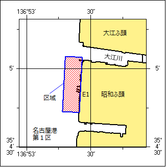 護岸改良工事位置図