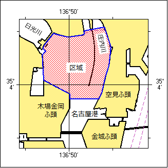 水路測量位置図